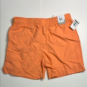 BP Men’s Coral Fusion Elastic Waist Swim Shorts Size Medium NWT